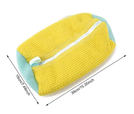 Bolsa Protectora de Zapatos para Lavado en Malla Acolchada